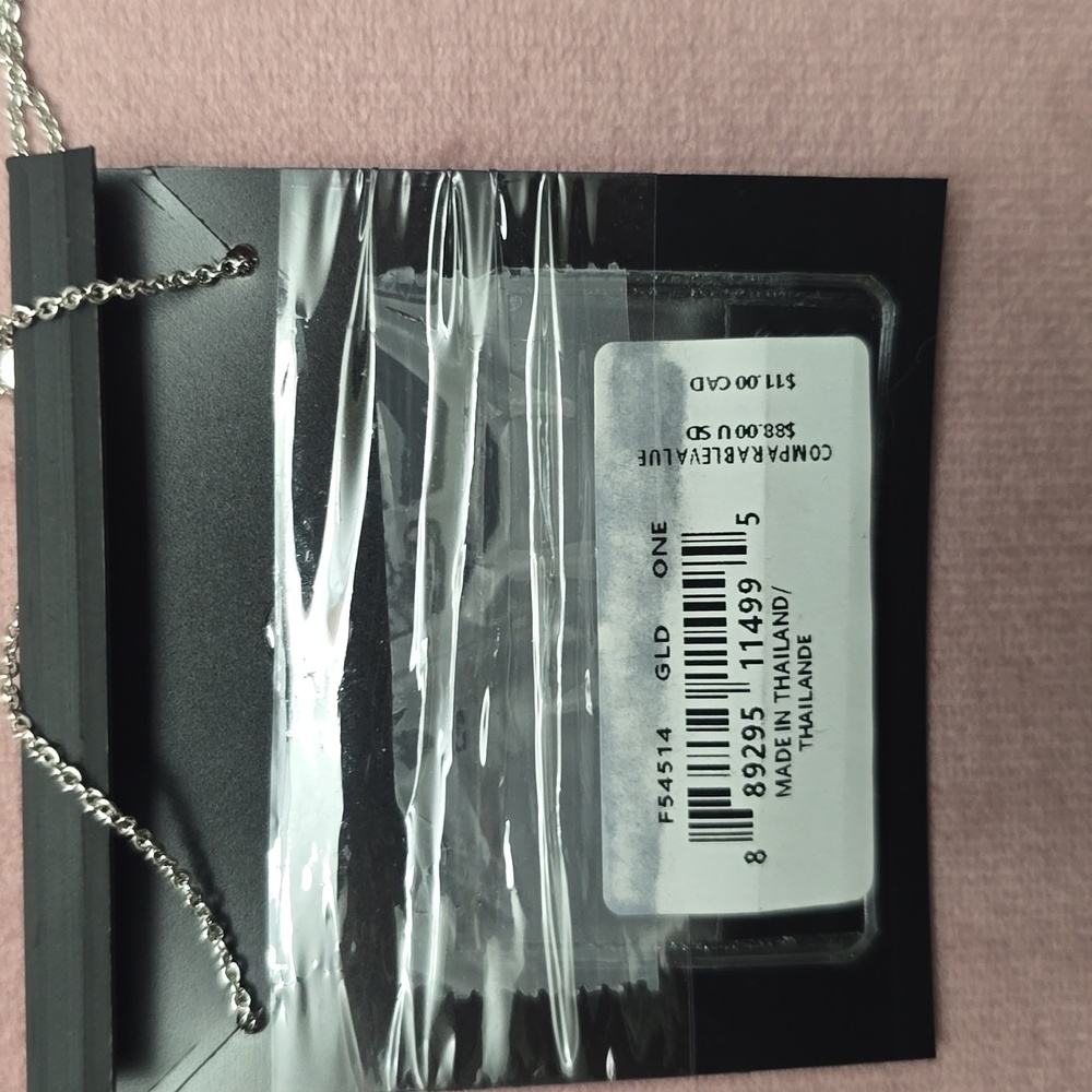Coach Silver Bracelet with Crystal Accents - Picture 3 of 3